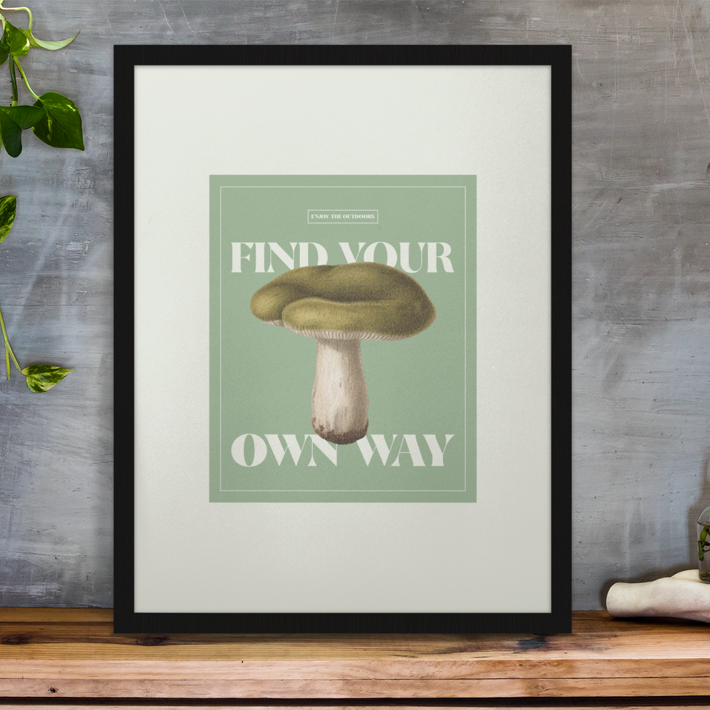Find your way Wall Print
